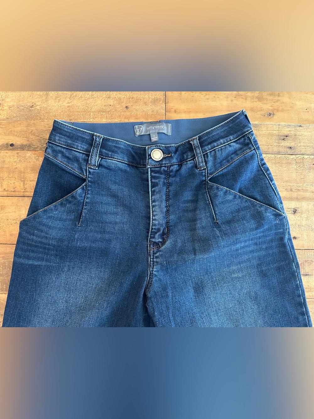 Wit & Wisdom Wide Leg Denim Size 2